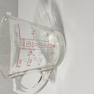 Vintage Pyrex Clear Glass 508 1 Cup Measuring Cup